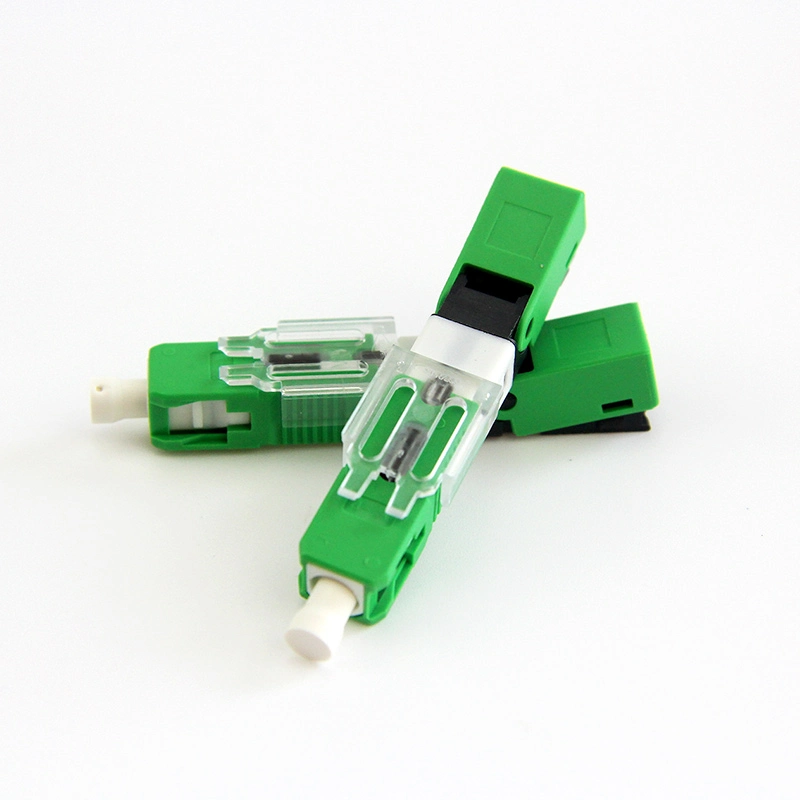 ESC250d/APC FTTH Sc/APC Single-Mode Fiber Optic Sc APC Field Connector Cost-Effective Fiber Optical Fast Connector