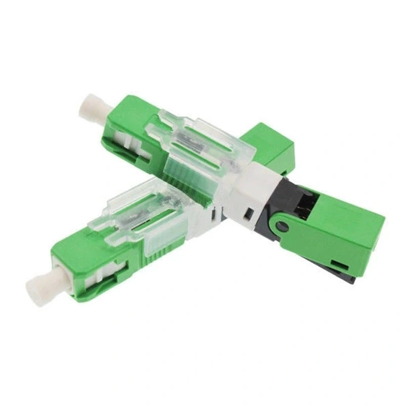 ESC250d/APC FTTH Sc/APC Single-Mode Fiber Optic Sc APC Field Connector Cost-Effective Fiber Optical Fast Connector