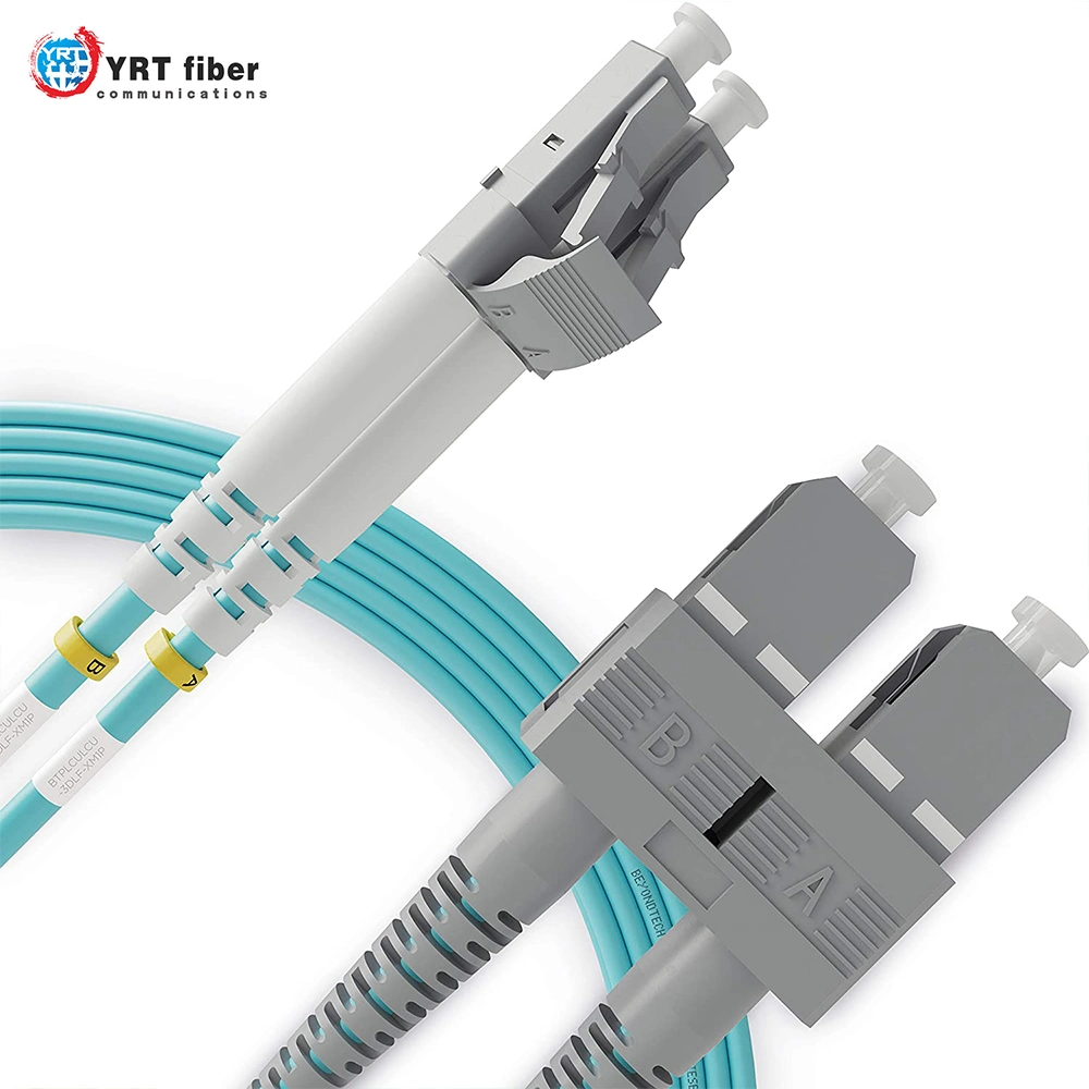 10GB Multimode Om3 Simplex Duplex Fiber Optical Patch Cords with 0.9mm/2.0mm/3.0mm Options